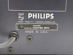 Philips 7961 High Fidelity Laboratories Stereo AM/FM Receiver HiFi Vintage