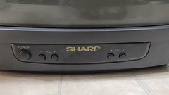 SHARP 13F-M100 13″ CRT COLOR TV Retro Gaming 1994 W/ Remote Tested (Video)