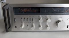 Mitsubishi DA-R10 Stereo Receiver – Tested – For Parts Or Repair – READ