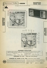 VTG Sam’s Photofact/Schematic Folder Sound Design Model #3218 SFF50