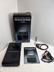 1982 Texas Intruments Program Cassette Recorder Model PHP2700